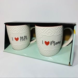 Two of a Kind PAPA & MAMA Mugs